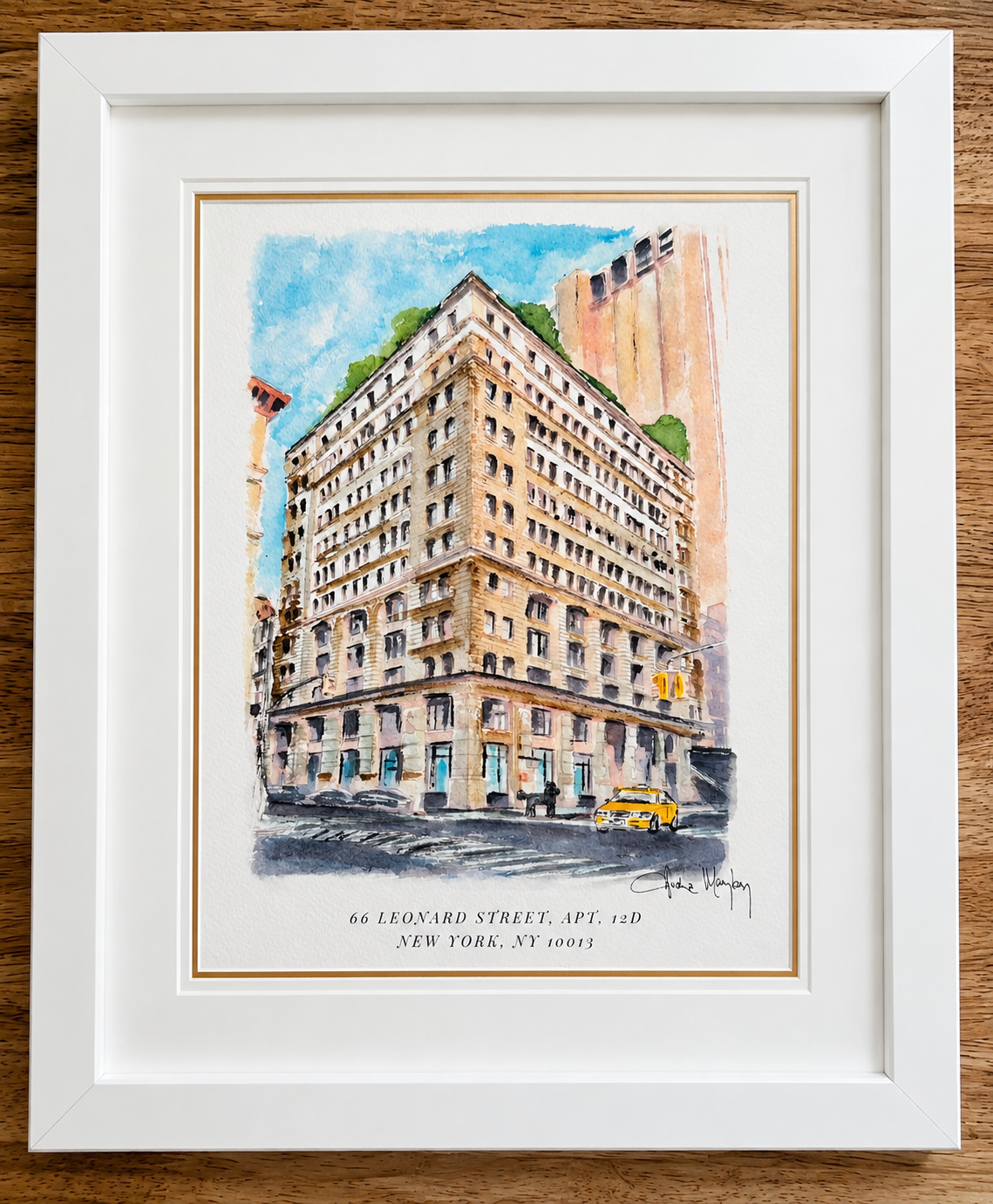 Original Home Portrait - Realtor Closing Gift